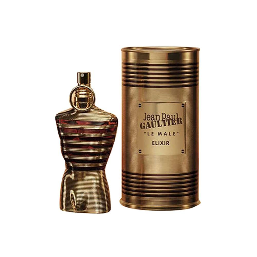 51ITX7w8DcL._SL1000_.jpg Le Male Elixir by Jean Paul Gaultier for Men 4.2 oz Parfum Spray - Image 1