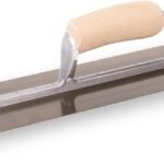 MARSHALLTOWN Curry Style Trowel, 16x5 Inches, Ideal for Plastering and EIFS,