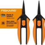 Fiskars Pruning Snips - 6&quote; Garden Shears with Comfort Grip