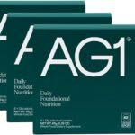 AG1 Athletic Greens Greens Powder Supplement, Improve Gut Health, Multivitamin, Probiotic, Gluten Free, Vegan and Keto Friendly, 75 Vitamins Travel Packs, 15 Count - Classic Formula