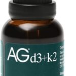 AG1 Vitamin D3 K2 Drops, 1000IU of Vitamin D3 and 100mcg of K2 per Serving,