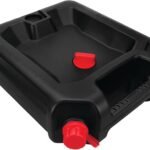 Performance Tool W4077 16-Quart Oil Drain Container, Deep Drain Well,