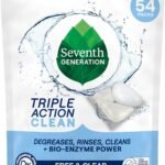 Seventh Generation Triple Action Clean Automatic Dishwasher Detergent Packs