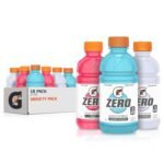 Gatorade G Zero Sports Drink, Glacier Freeze, Glacier Cherry, Berry Variety Pack,