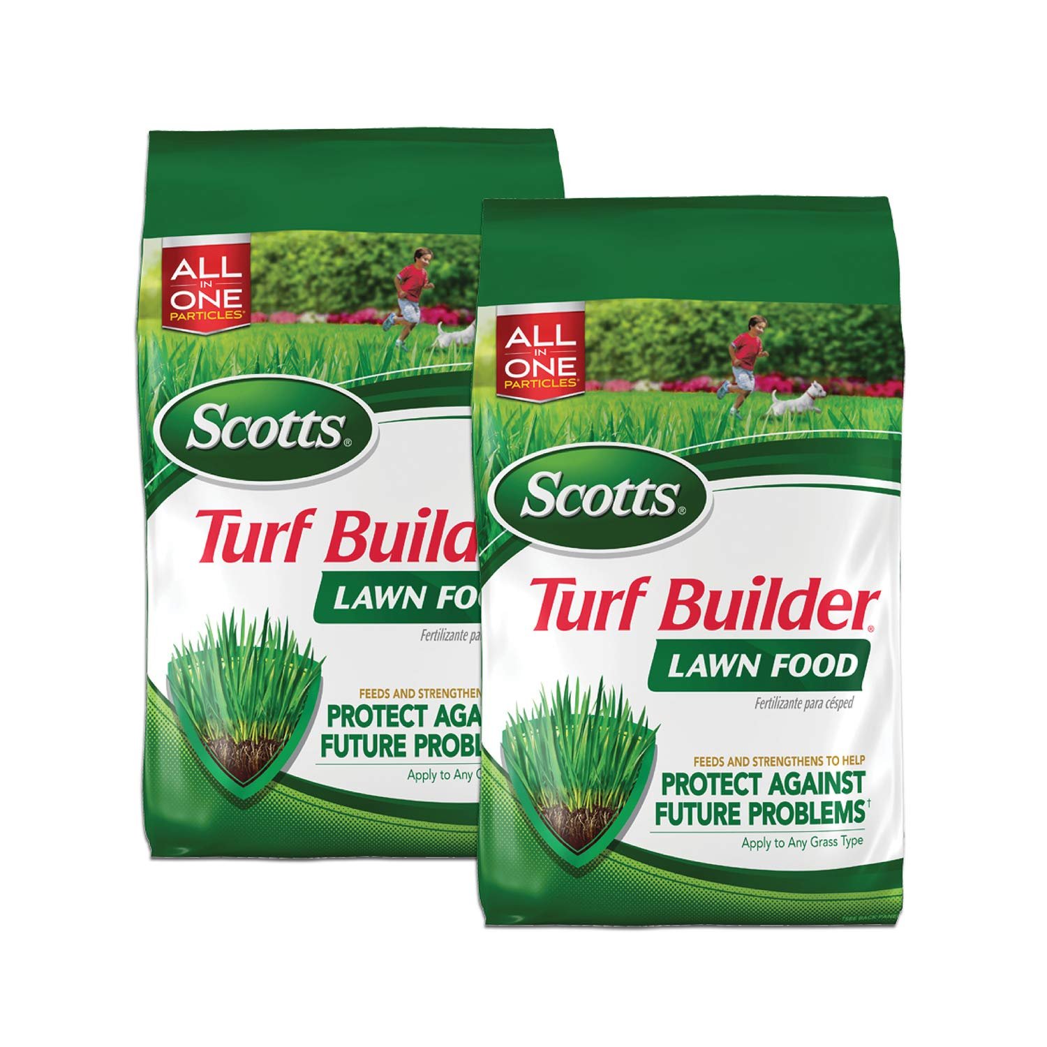 Version 1.0.0 Scotts Turf Builder Lawn Food - Fertilizer for All Grass Types, 5,000 sq. ft., 12.5 lbs. - Image 1