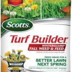 Scotts Turf Builder WinterGuard Fall Weed & Feed3, Weed Killer Plus Fall Fertilize