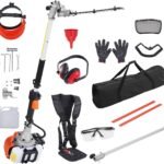 VEVOR 33CC 5-in-1 Multi-Functional Trimming Tools, Gas Hedge Trimmer,