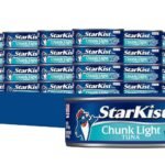 StarKist Chunk Light Tuna in Water, 5 oz 48 Pack Canned Tuna Fish, Wild Caught, Gluten Free, Ready to Eat, Perfect for Salads, Keto Meals and Snacks, with 20g Protein & 90 Calories Per Serving