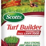 Scotts Turf Builder WinterGuard Fall Lawn Fertilizer for All Grass Types, 5,000