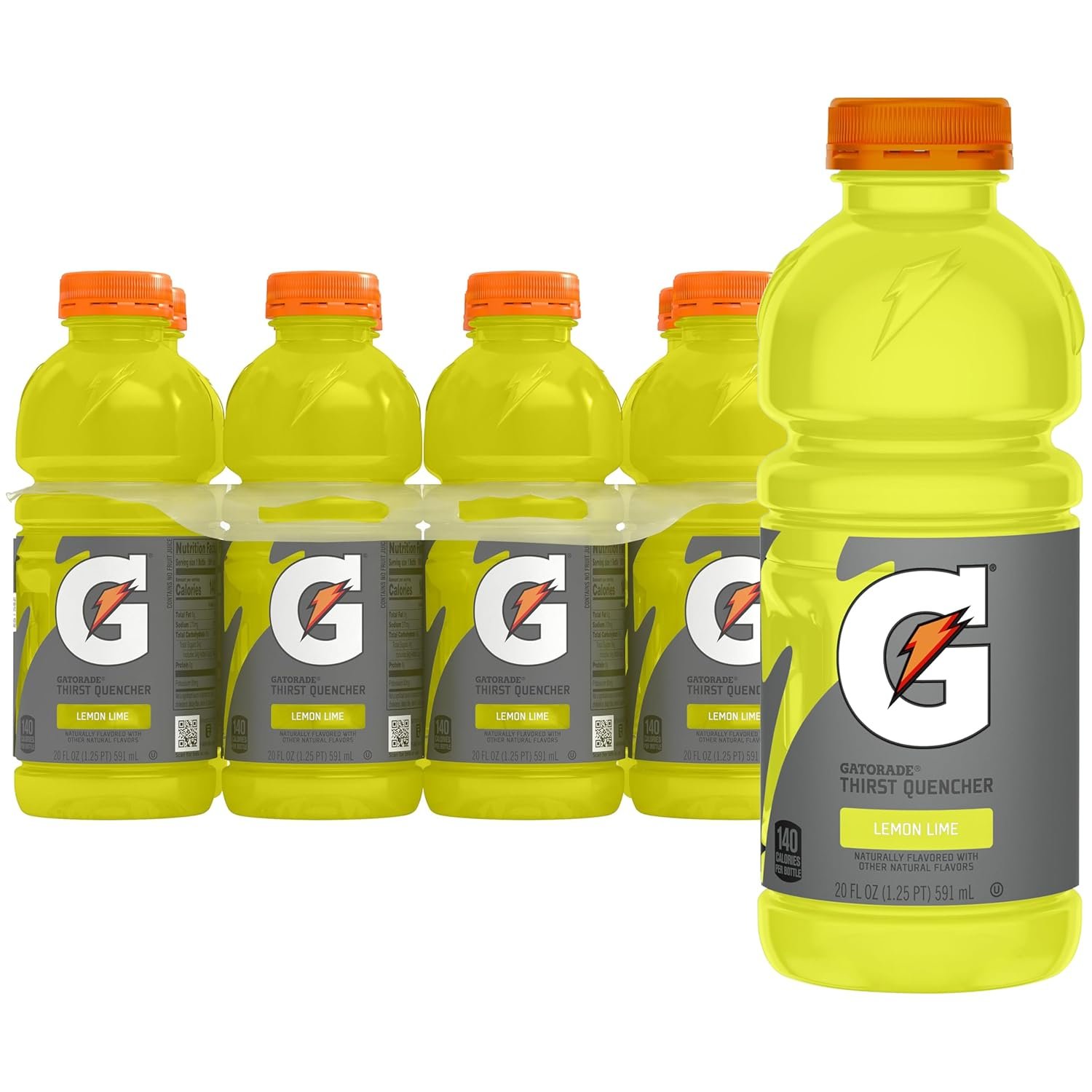71c91nzNkhL._SL1500_.jpg Gatorade Thirst Quencher Sports Drink, Cool Blue, 20oz Bottles, 8 Pack - Image 1
