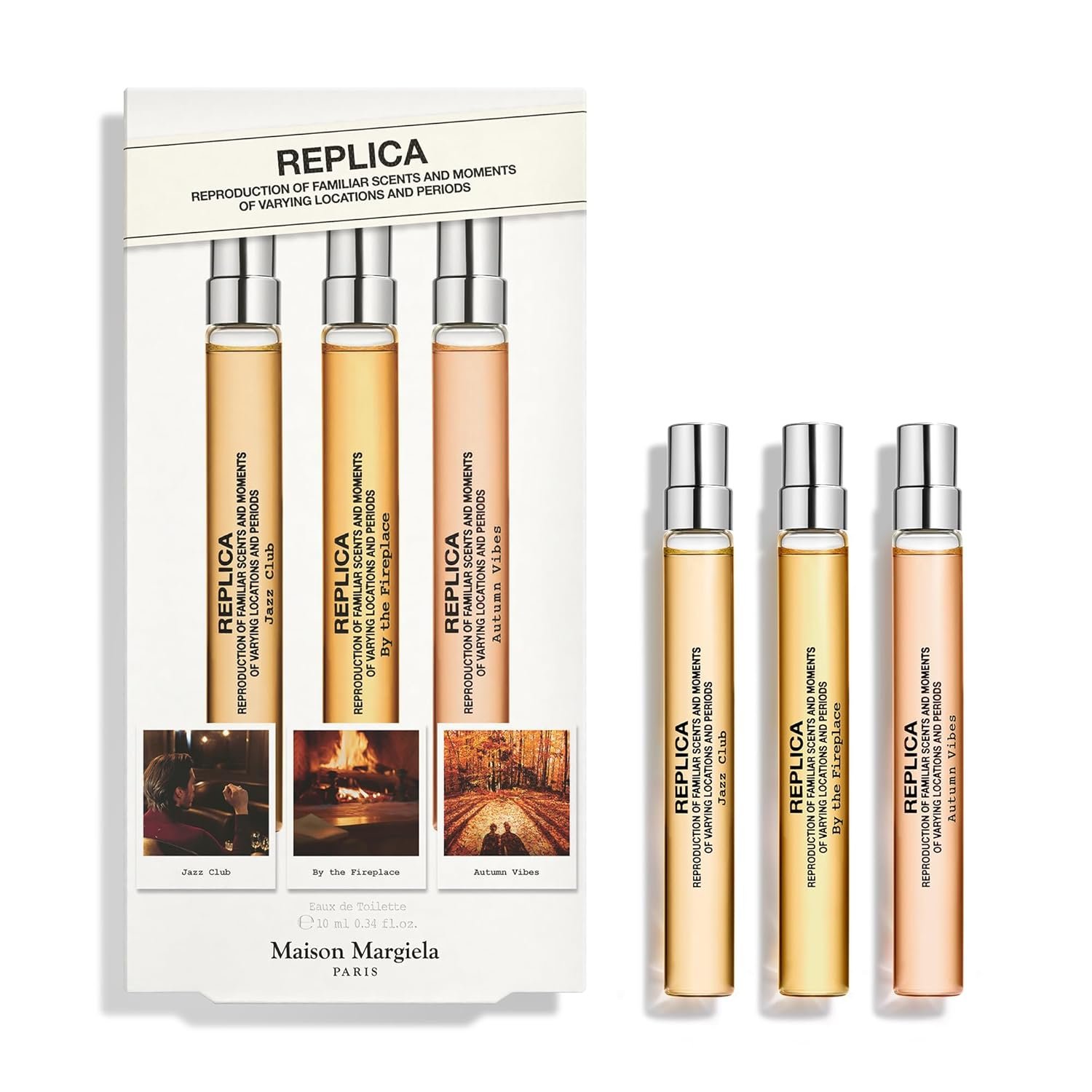 71jmDLU8xdL._SL1500_.jpg Maison Margiela - Replica - Warm & Spicy Fragrance Travel Set - Trio Fragrance - Image 1