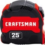 CRAFTSMAN 25-Ft Tape Measure with Fraction Marketing, Retractable,