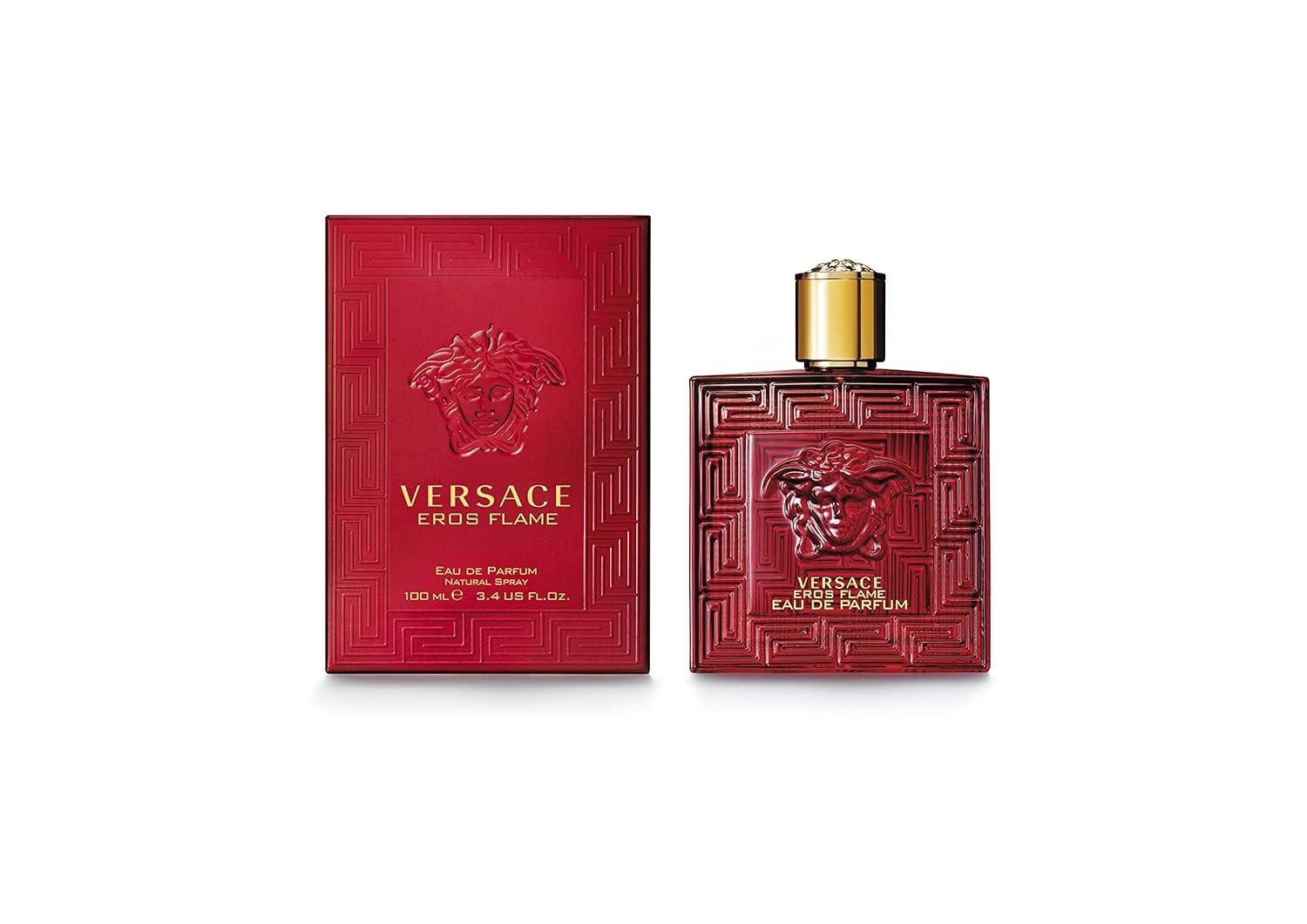 71lvbztOYSL._SL1500_.jpg Versace Eros Flame for Men 3.4 oz Eau de Parfum Spray - Image 1