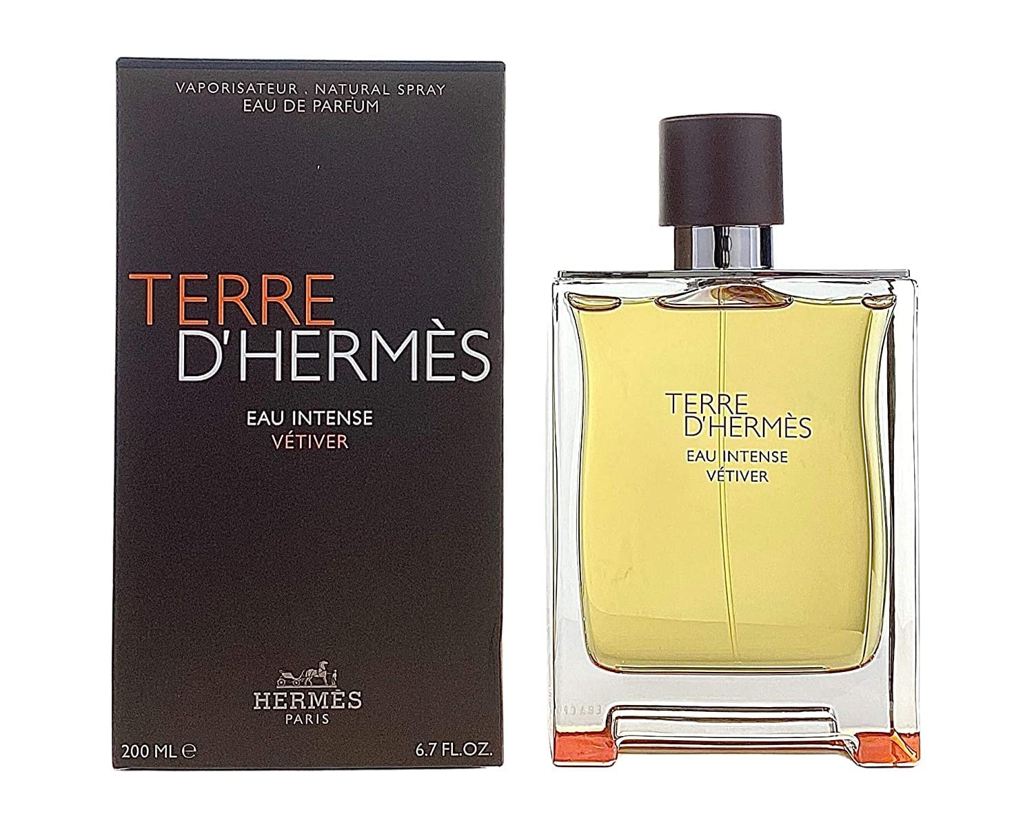 Version 1.0.0 HERMES Terre DHermes Eau Intense Vetiver Men 6.7 oz EDP Spray I0100587 - Image 1