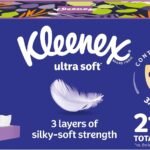 Kleenex Ultra Soft Facial Tissues, 8 Flat Boxes, 180 Tissues per Box, 3-Ply,