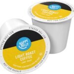 Amazon Brand - Happy Belly Light Roast Coffee Pods, Compatible