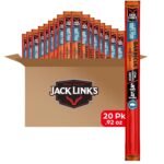 Jack Link's Beef Sticks, Teriyaki - Protein Snack, Meat Stick with 5g of Protein