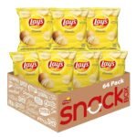 Lay's Potato Chips, 4 Flavor Variety Pack, 1 oz Single Serve Bags, 40 Pack