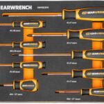 GEARWRENCH 9 Piece Phillips Dual Material Screwdriver Set in Foam Storage