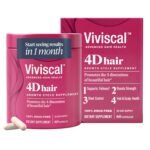 Viviscal 4D Hair Growth Cycle Supplements for Women for Full, Strong,