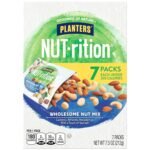 PLANTERS NUT-rition Wholesome Nut Mix, 7.5 oz Box Contains 7 Individua