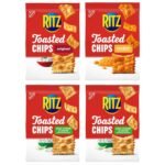 RITZ Toasted Chips Variety Pack,Cheddar, Sour Cream and Onion,