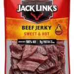 Jack Link's Beef Jerky, Original, Half Pounder Large Jerky Bag - Flavorful Meat Snack, Ready to Eat Protein Snacks with 10g of Protein per Serving, Made with 100% Beef