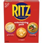 RITZ Crackers Entertaining Variety Pack with Original, Everything,