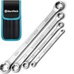 DURATECH 4-Piece E-Torx Wrench Set, Double Box End Wrench Set, CR-V Steel,