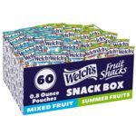 Welch's Fruit Snacks, Mixed Fruit & Summer Fruits Variety Pack, Great