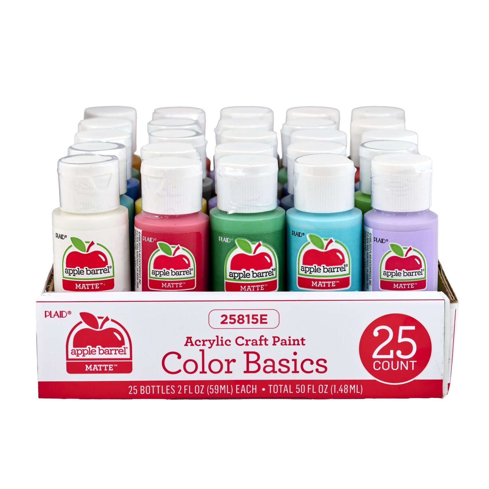 Apple-Barrel-Color-Basics-2-fl-oz-Acrylic-Craft-Paint-Set-Matte-Finish-25-pc_410ae36d-2895-47d5-bf2a-885c0b196db7.fe1f56c9c1f9bd8d32804aa0d908c8f5.jpeg 0|