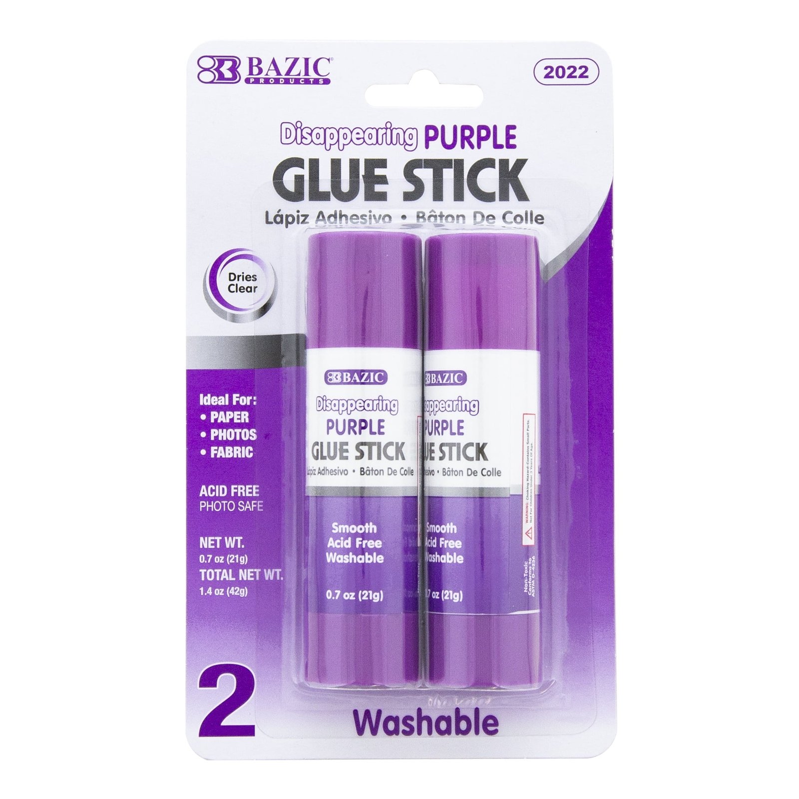 BAZIC-Washable-Disappearing-Purple-Glue-Stick-21g-Acid-Free-2-Pack-1-Pack_c22eb24c-c8b3-429e-bc9c-defceb2b6093.3e263cb9b563f9fd8bf456a8f8c5e00f.jpeg 0|