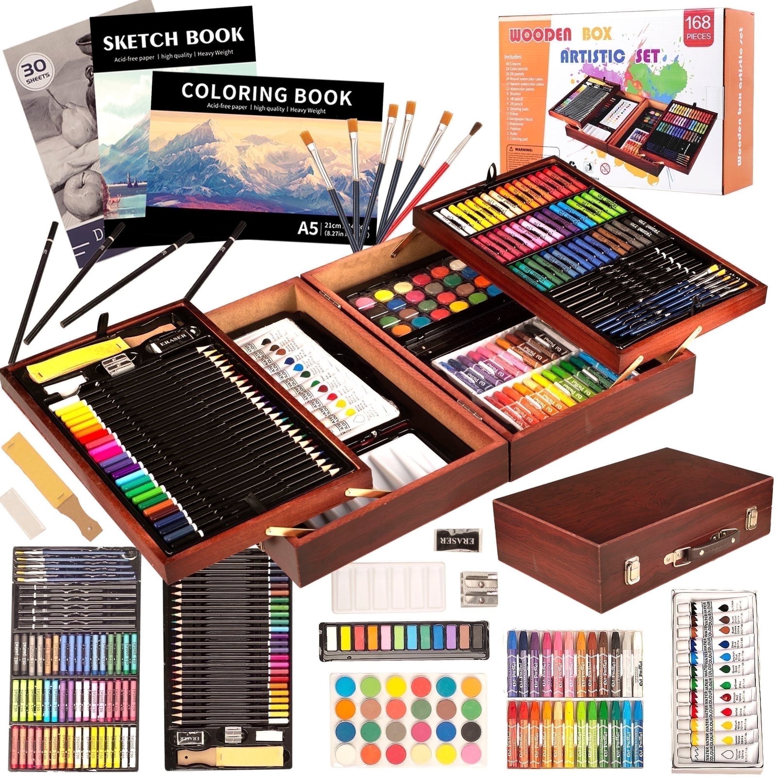KINSPORY-168Pcs-Drawing-Painting-Set-Deluxe-Wooden-Art-Case-Gift-for-Artist-Kids-Adults-Brown_db4d3512-6da2-4487-ba35-6950d4556862.3655db5d3b1aa1c9358d5f60f0c74361-1.jpeg 0|