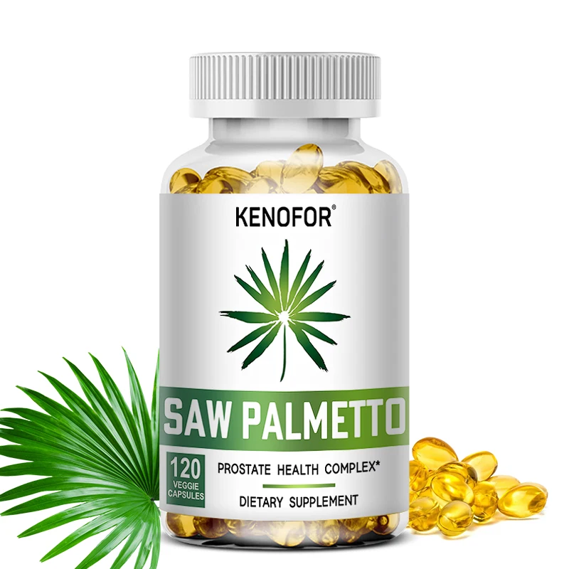 kf-S06f69677186c41c5aeb63689511910694 Saw Palmetto Extract, Prostate Health Supplement, Hair Growth Support To Help Maintain Normal Urination Frequency Vegan Capsules - Image 1