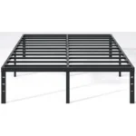 Furniture.Sale. Metal Bed Frame,Full Size Bed Frame with Storage Space,Heavy Duty Sturdy Mattress Foundation, Black,14 Inch,Full