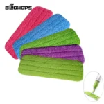 2PCS/Set Fiber Head Floor Tile Window Cleaning Water Rags Paste Style Household Accessories