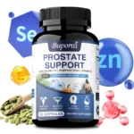 Prostate Support - Promotes Prostate and Urinary Tract Health, Reduces Urination Frequency, Improves Immunity, Non-GMO