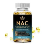 NAC + Glutathione Supplement To Support Skin Health - Antioxidant Supplement, Non-GMO, 120 Capsules