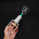 Vacuum Cupping Massage Kit w/ Pump Gun - 6 Suction Cups for Back, Body Therapy, Anti-Cellulite & Detox2027