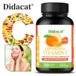 Liposomal Vitamin C 1400 Mg - Bone Density, Heart and Brain Health and Natural Calcium Supplement