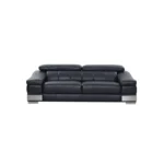 Top Grain Italian Leather Sofa - Stylish & Comfortable Couch for Living Room with Modern Design & Durable Upholstery