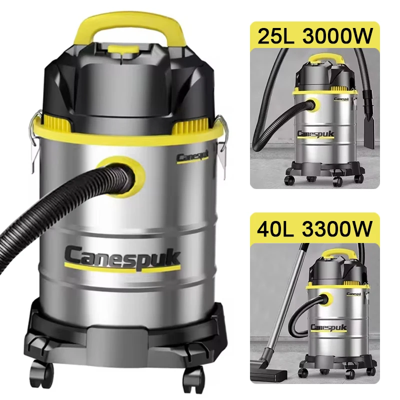 kf-S30559ee03687441c8dcfd54ea8db8520W 25L/40L Wet And Dry Blowing 3 in 1 Vacuum Cleaner High Power Car Wash Shop Hotel Household Commercial Industrial Vacuum Cleaner - Image 1