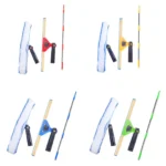 3Pcs Squeegee for Window Cleaning Set for Long Reach Extendable Squeegee Window Cleaner for Patio Bathroom Shower Car Garden