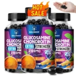 Balincer Glucosamine Chondroitin MSM Supplement, 2100 Mg, Supports Joint Health, Strength and Flexibility, with Turmeric Root