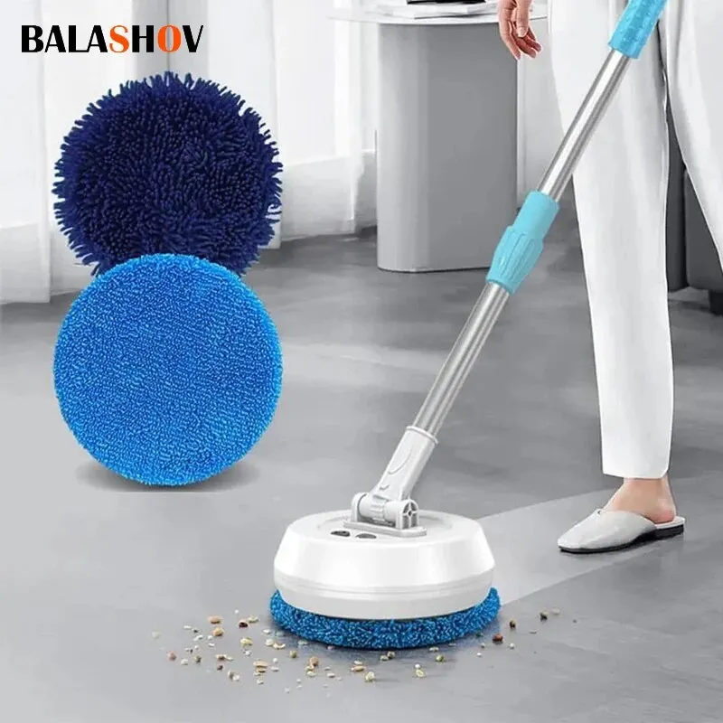 kf-S41737e00fb504b66a54142dc7ba2a363w Wireless Electric Spin Mop Cleaning Machine Automatic 2 in 1 Wet & Dry Home Cleaner Car Glass Ceiling Door Windows Floor Cleaner - Image 1