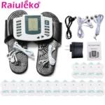 TENS Pulse Body Massager Dual Channel Low-frequency Acupuncture Moxibustion Unit EMS Muscle Stimulator Pain Relief Health Care
