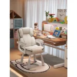 Computer chair for girls Comfortable sedentary e-sports sofa chair Office seat Home study chair Bedroom dormitory desk chair