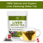 42 days Liver Cleanse Detox & Repair Herbal Tea - Silymarin Milk Thistle Supplements with Dandelion Root For Men & Women