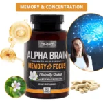 ONNIT Alpha Brain - Premium Nootropic Brain Supplement - Good for Focus, Concentration and Memory - 90 Capsules