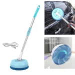 Automatic Electric Mop Cleaning Machine 2-in-1 Wet & Dry Wireless Spin Mop for Home Car Ceiling Door Window Cleaning